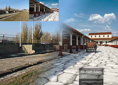 Virtual reconstructions for the Aquincum Museum 3d virtual reconstruction