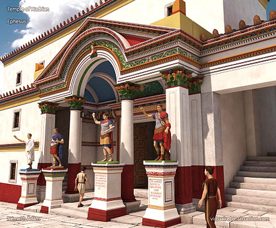 Ephesus virtual reconstructions 3d virtual reconstruction