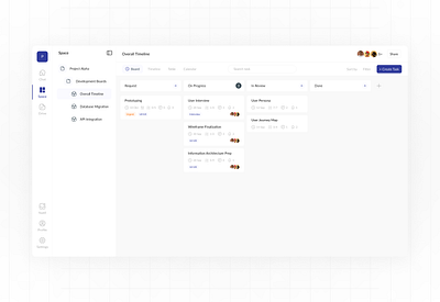 Project Management App UI Design @daryramadhan dashboard design exploration minimalism project management app purple ui ui dashboard ui design ui desktop uiux uiux design