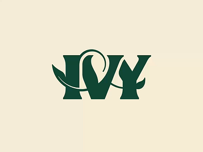 Ivy.Vactions Logo Color Sampling arkansas branding color design earth tones flat graphic design hunter oden illustration ivy leaf leaves logo ozarks palette rebrand typography vacations vaction vector