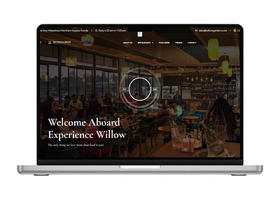 Fine Dining Steakhouse Website Design branding ui website design