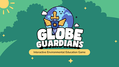 Globe Guardians Educational Game design figma game illustration logo prototyping ui ux