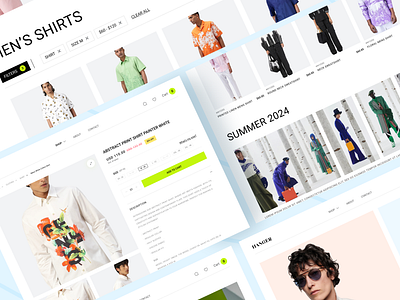 Hanger E-commerce Fashion Web cloath cloth store clothing e commerce design ecommerce shop fashion fashion brand fashion website landing page marketplace product cart shopify shopify template shopping shopping app ui ui ux web design website design