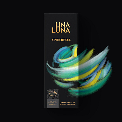 UNA LUNA. Liqueur chocolate collection. Packaging design alcohol candies art branding chocolate candies chocolate packaging graphic design logo logo chocolate package