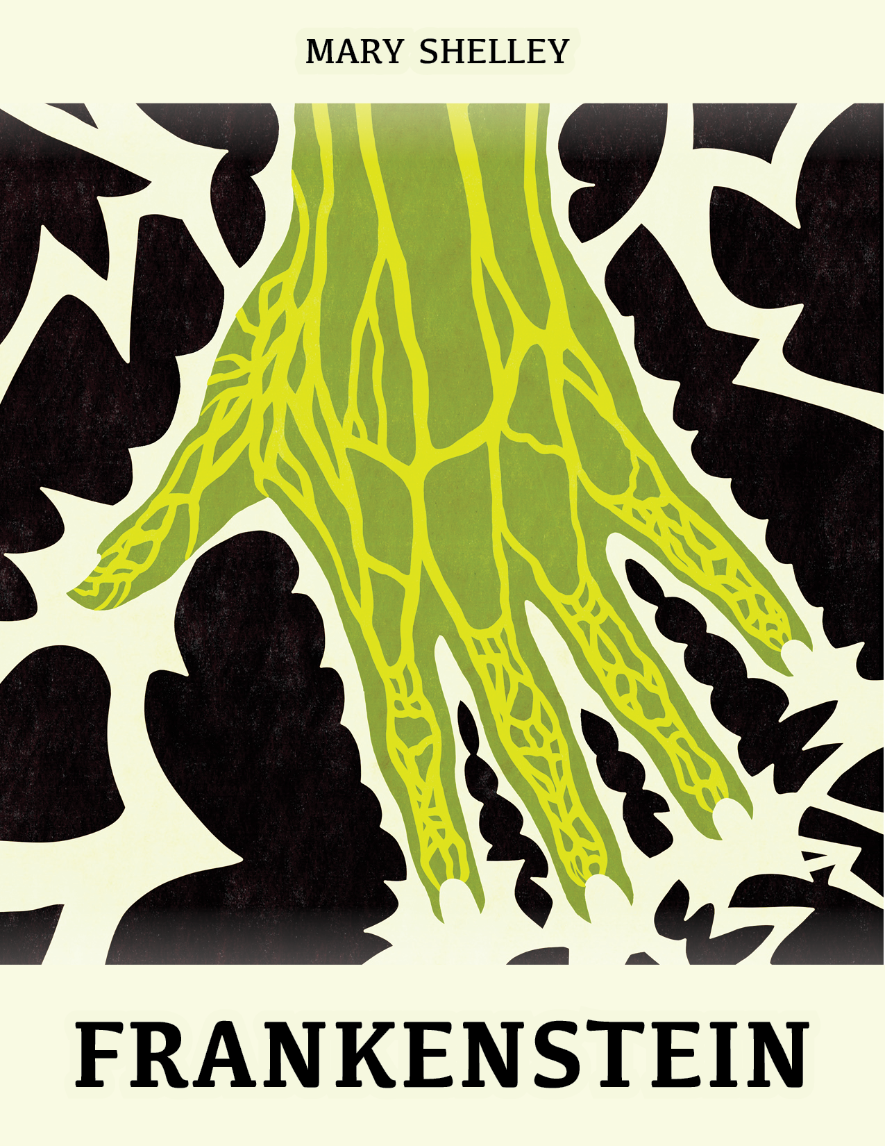 Mary Shelley "Frankenstein" book cover design book book cover design book design cover design design graphic design illustration