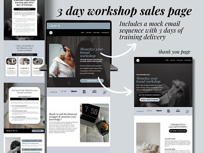 Kartra Workshop Funnel & Sales Page kartra kartra funnel kartra masterclass funnel kartra sales page kartra templates kartra website kartra workshop funnel online courses paid masterclass sales page design web design