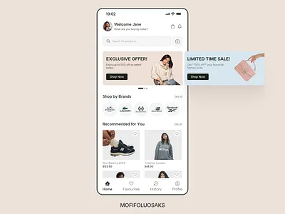 Luxury Shopping 🛍️ design ui ux