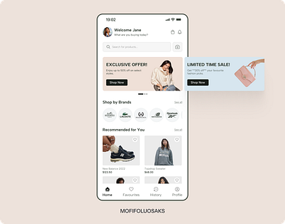 Luxury Shopping 🛍️ design ui ux