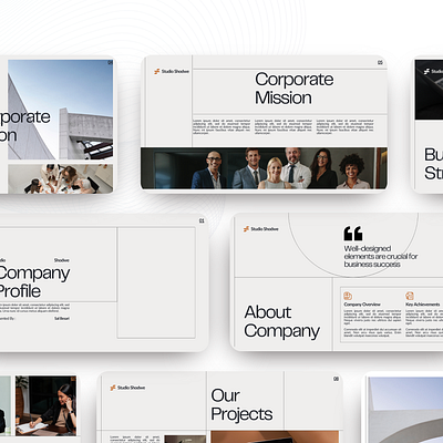 Company Profile Presentation Design ppt design