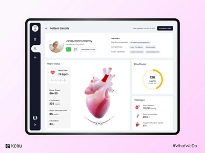 Effective UIs for Vital Signs and Measurements ai aiinhealthcare caremanagement careplans digitalhealth ehrintegration healthcareinnovation healthcaretechnology healthcareux healthtech medicalui patientcare patientmanagement progresstracking telemedicine ux uxdesign