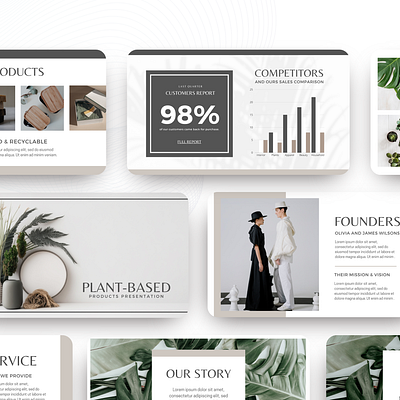 Plant Based Presentaion Design ppt design