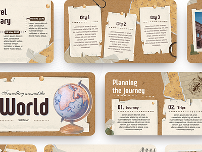 Creative Traveling Presentation Design ppt design