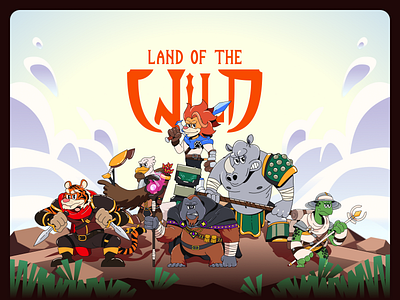 Land of The Wild - Character Design character character design character illustration design game design graphic design illustration vector