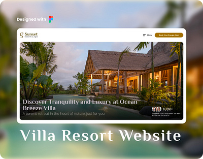 Villa Hotel Resort luxury accommodation