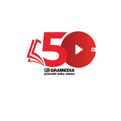 Lomba logo "50th Gramedia Pustaka Utama" logo