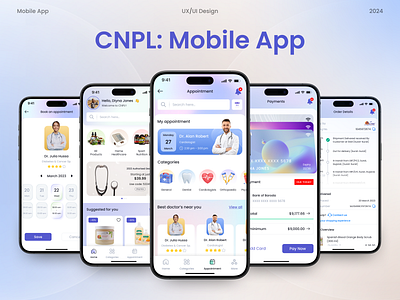 CNPL : Healthcare Mobile App Design app design application daily ui design healthcare medical mobile mobile app mobile app design ui ui design uidesign uiux user experience user interface userinterface ux ux design uxdesign uxui