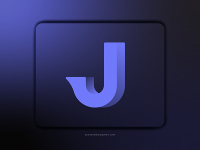 J modern logo design | J logo brand identity branding creative logo gradient graphic design j j font j logo j modern logo letter logo lettermark logo logo design logomark modern logo o p q r s t u v w x y z saas typography vector web3