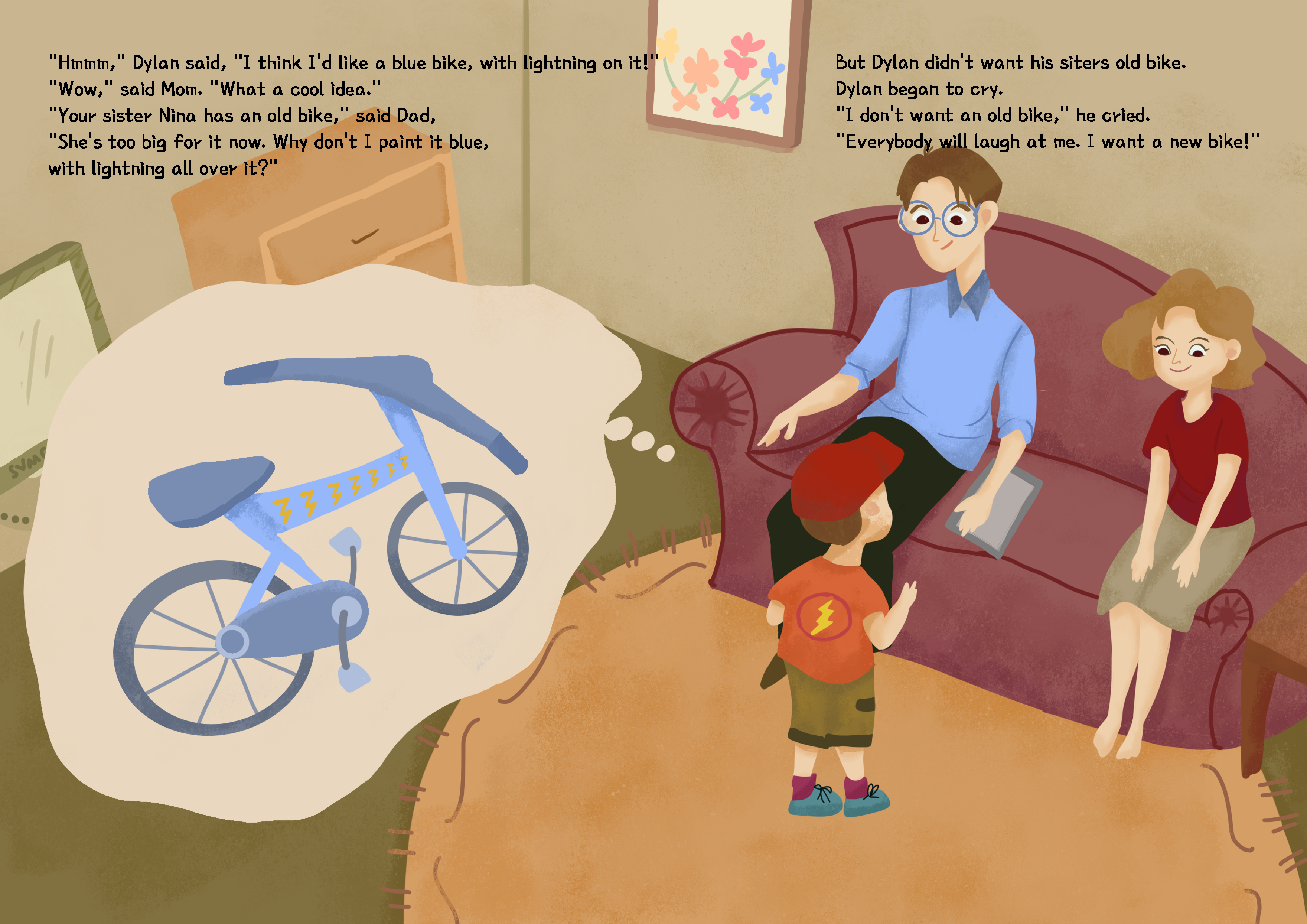 Example of Children Book Illustration