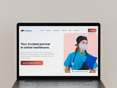 clinic, hospital, doctor, healthcare, dentist, medical website clinic dentist doctor doctor appointment health healthcare hospital landing landing page medical medical care patient ui ux web web agency website website design website designer workhu