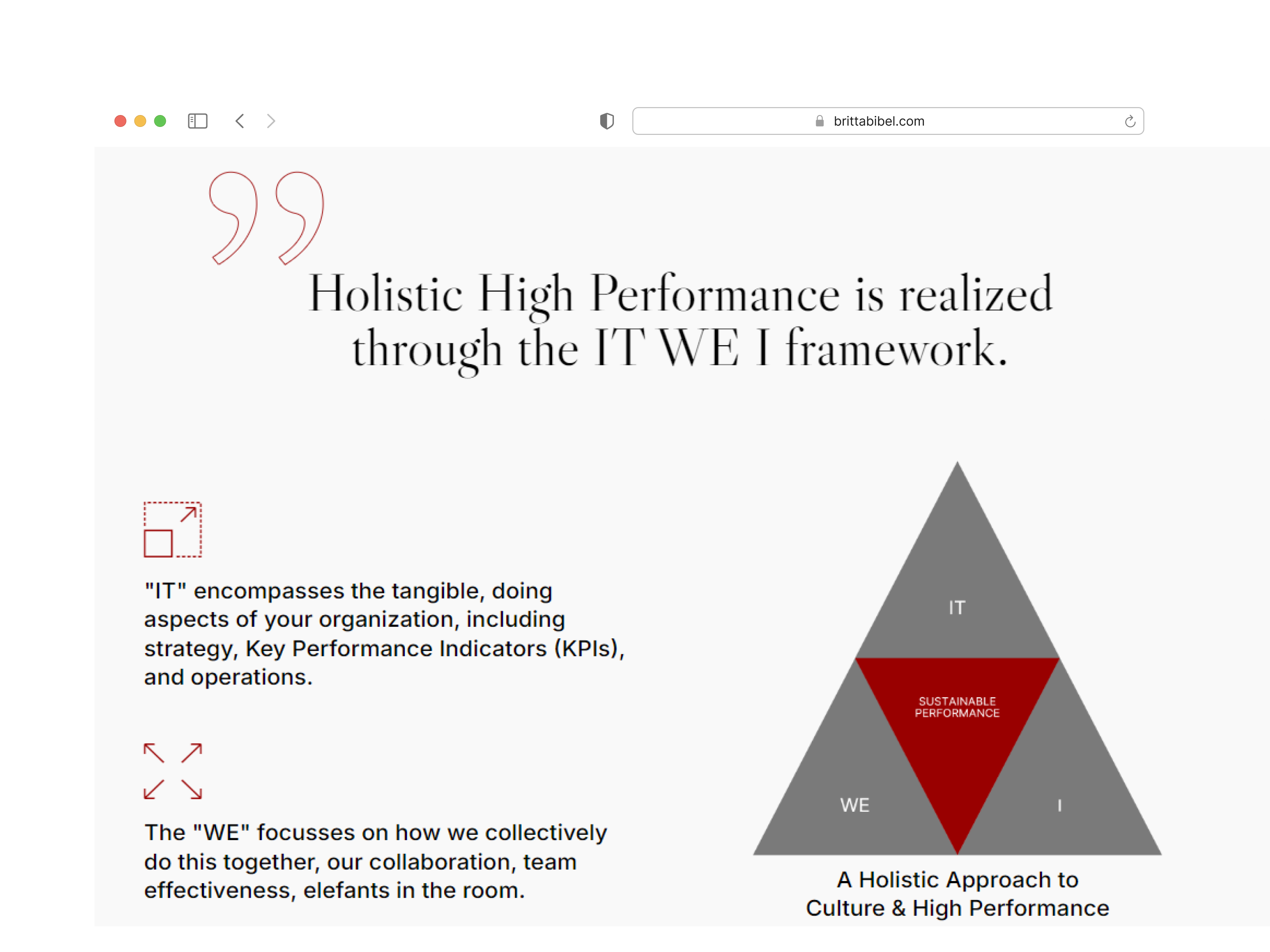 Britta Bibel Vol 6 – Leading Transformation with Purpose branding corporatetransformation design graphic design illustration landingpage logo typography ui ux vector web webdesign webdevelopment website websitedesign