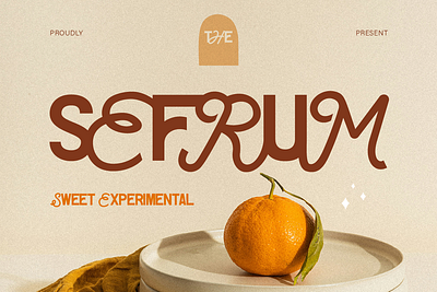 Sefrum - Hybrid Typeface autumn branding elegant fashion font font design font style hybrid typeface lettering logo type magazine sans serif script sweet style typeface typography