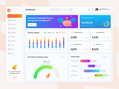 Service management agency agency management clean dashboard designer digital agency home management product design saas service service management ui ui design uiux design ux white mood