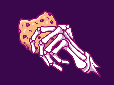 Halloween dish cookie cookie illustration cookies dark illustration halloween illustration illustration purple illustration scary website illustration