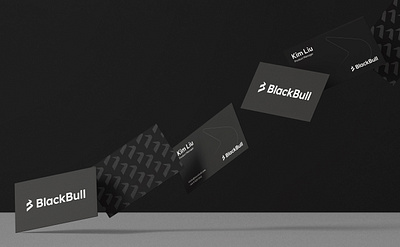 BlackBull Cards b logo black design black style branding bull logo business cards design fintech fintech branding studio graphic design horn logo icon iconic identity logo logo design logotype print smart by design smart logo