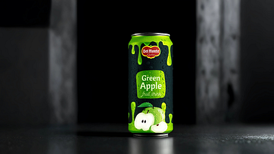 Del Monte Green Apple Juice Product Packaging Design best branding del monte design food graphic design illustration product packaging product packaging design