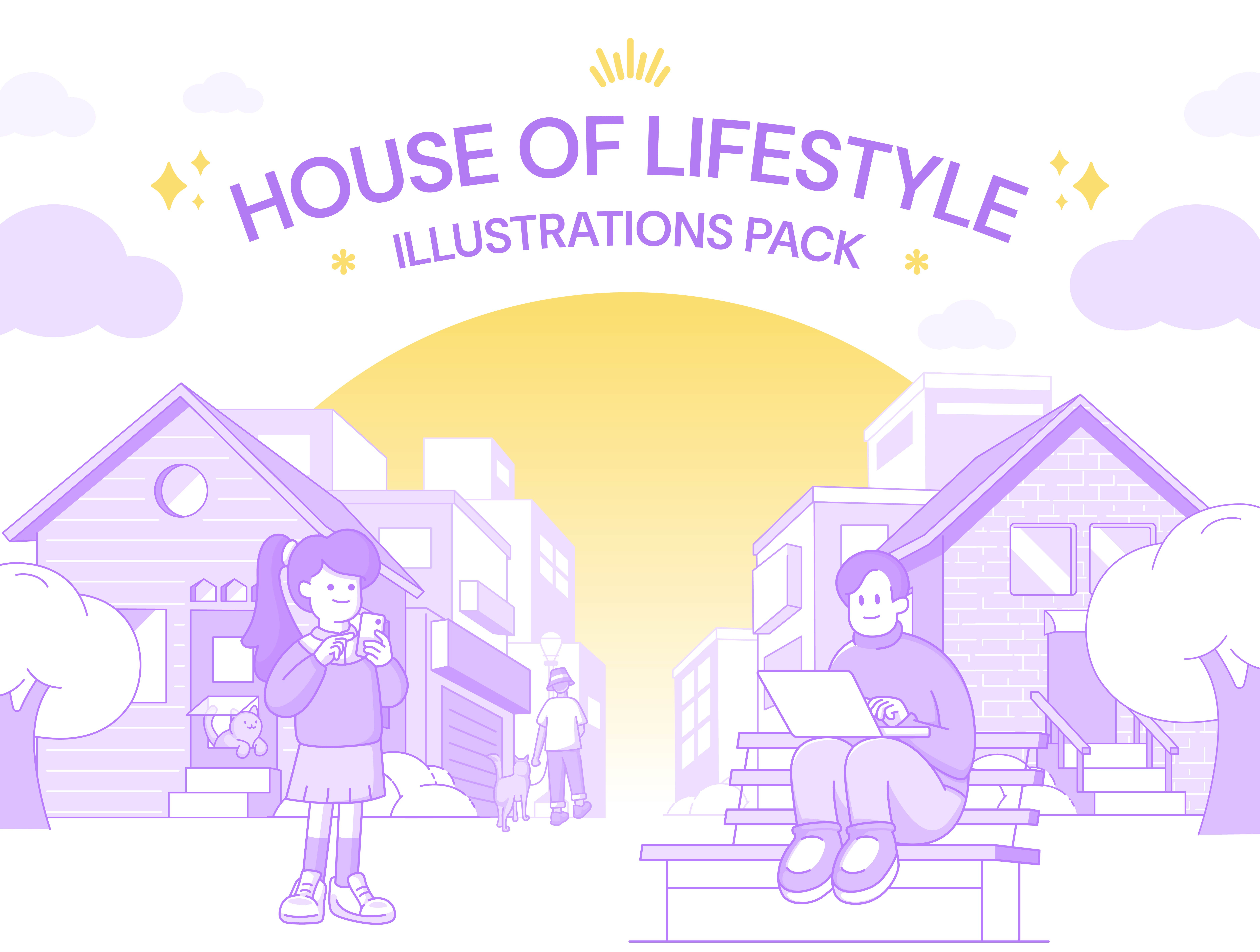 Example of Illustrations Pack Creation
