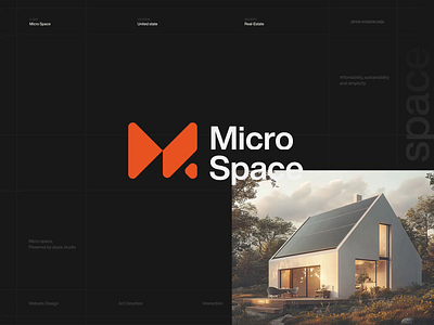 Micro Space - Website Case Study animation behance case study case study design graphic design inspiration logo micro house website minimal website modern website motion graphics showreel trendy website ui ui design uidesign uiux website website design