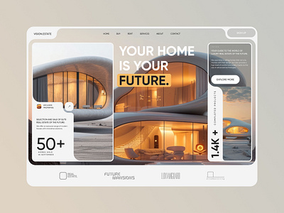 Website Concept concept design interior ui ux website