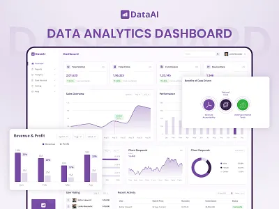 DataAI – Free Data Analytics Tailwind CSS Dashboard Template analytics app landing page template css3 dashboard data dataai designtocodes free tailwind tailwind css admin dashboard