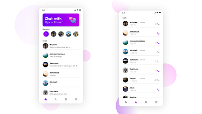 Chat UI app design app app design app ui design graphic design illustration logo ui ux website design