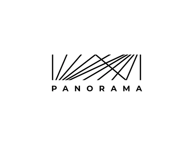 Panorama aistis branding concept design graphic design identity lithuania logo logo design mark minimal simple symbol vilnius