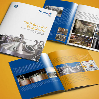 Corporate branding brochure printing services graphic design logo