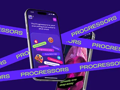 The Progressors: Mobile Version 3d ai animation blender branding cg cgi chatgpt design development graphic design landing logo netflix scroll spotify ui ux website xbox