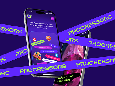 The Progressors: Mobile Version 3d ai animation blender branding cg cgi chatgpt design development graphic design landing netflix scroll spotify ui ux web website xbox