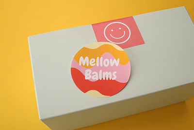 Mellow balms custom paper stickers Singapore custom stickers labels paper sticker printing paper stickers round stickers sticker shop stickers