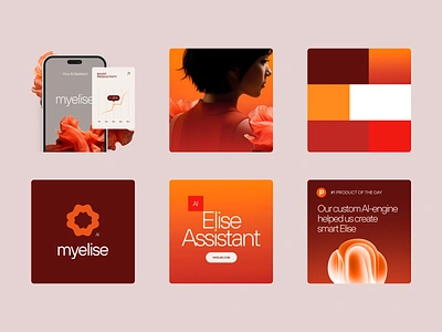 Myelise AI Startup Visual Identity brand brand guidelines brand identity brand sign branding business graphic design halo lab identity logo logo design logo designer logotype packaging smm visual identity