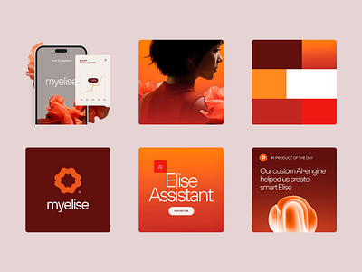 Myelise AI Startup Visual Identity brand brand guidelines brand identity brand sign branding business graphic design halo lab identity logo logo design logo designer logotype packaging smm visual identity