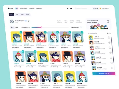 Caviar NFT Marketplace crypto nft nft marketplace nft website ui uidesign uiux uiux design webdesign website