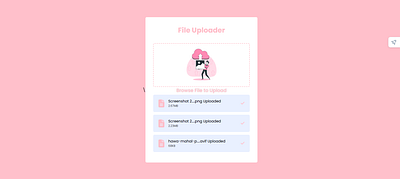 Daily UI Challenge #031 challenge css dailyui day31 fileuploader frontenddesign html uidesign