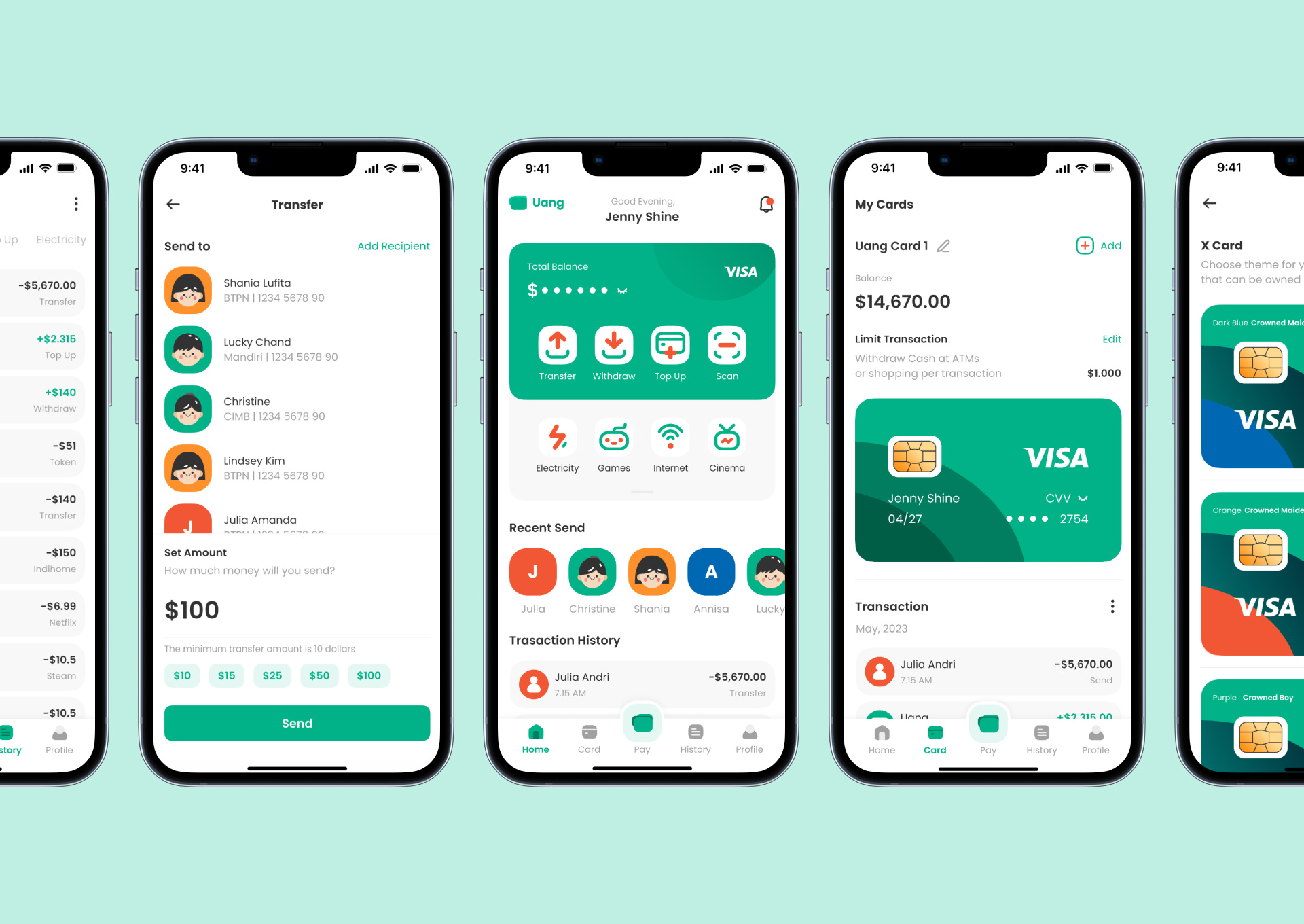 Example of Custom Icon Pack For Mobile/Web App