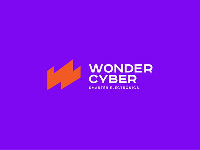 Wonder Cyber / Smarter electronics 3d brand branding brands color cyber design graphic design illustration inspiration logo logoinspiration logoinspire logotype ui