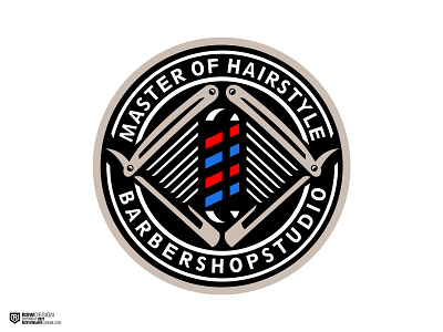 MASTER OF HAIRSTYLE-BARBERSHOP LOGO babershop barbers barbersbussiness barbershopcommunity barbershopconnect barbershoplogo brand branding graphic design haircut hairstyle logo logobrand logobussiness logodesigner motion graphics