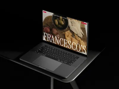 Francesco's Restaurant animation artdirection figma food delivery framer layout minimal minimalist modern motion graphics restaurant website sticky cards typography ui web web design web development website website design white space