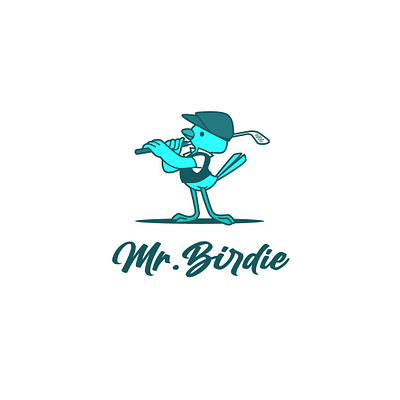 Bird Golf Mascot