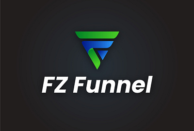 Fz Funnel Logo Design 3d branding design graphic design illustration logo motion graphics typography ui vector