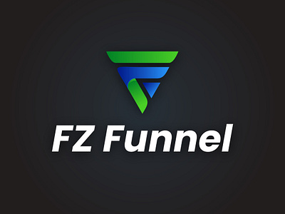 Fz Funnel Logo Design 3d branding design graphic design illustration logo motion graphics typography ui vector